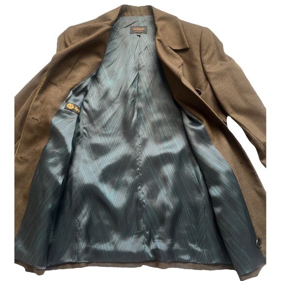 Missoni Loro Piana Wool Blazer Womens 42 US 6 Brown Italy Luxury Button Jacket - Picture 7 of 14